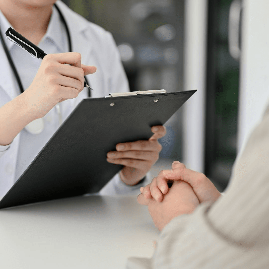 Consultant reviewing sector-specific CQC requirements
